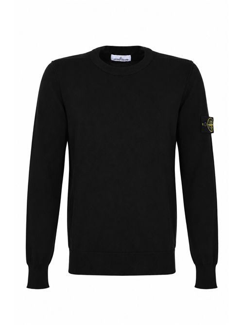 Maglia 5100053 in cotone Soft Organic Black STONE ISLAND | 5100053S00B2V0029